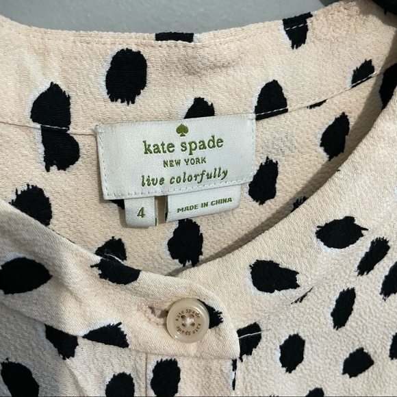 Kate spade leopard Romper size 4 Shell - Picture 5 of 7